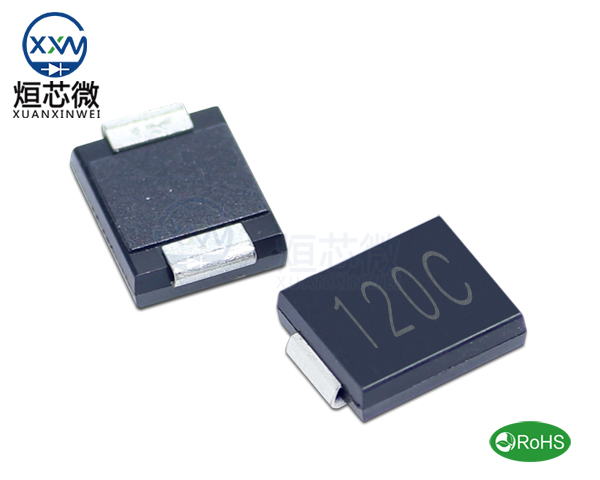 1.5SMC120CA參數,TVS二極管1.5SMC120CA瞬態抑制二極管