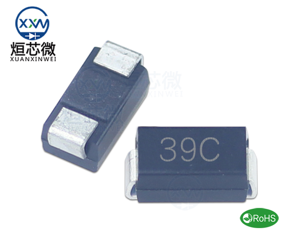 P4SMA39CA參數,TVS二極管P4SMA39CA瞬態(變)抑制二極管